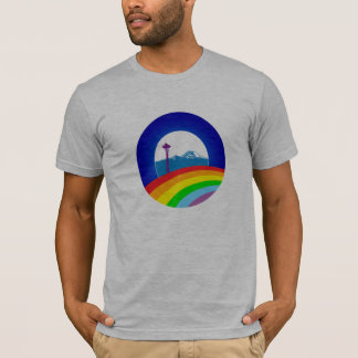 Obama Pride, Ltd Edition Seattle Shirt, Grått T-shirt