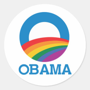 OBAMA-PRIDE -.png Runt Klistermärke