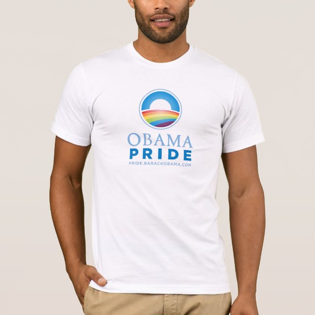 Obama Pride shirt T-shirt (Framsida)