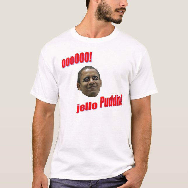 Obama Puddin T-Shirt (Framsida)