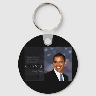Obama Quote Nyckelring