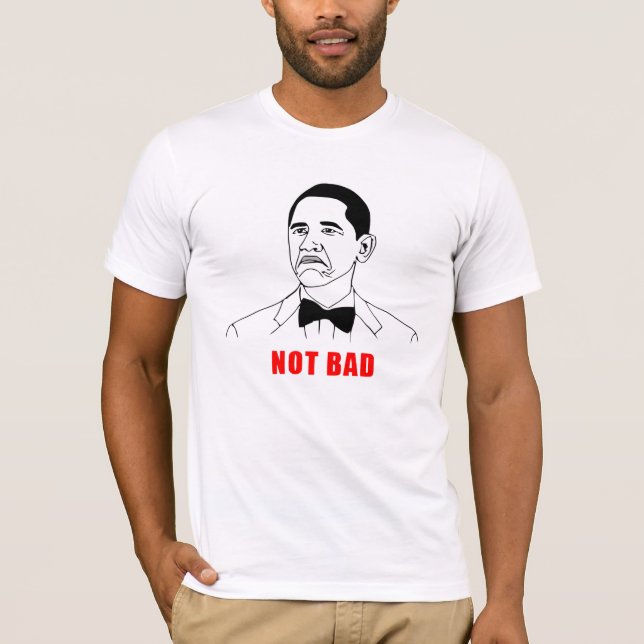 Obama Rage Ansikte Tee (Framsida)