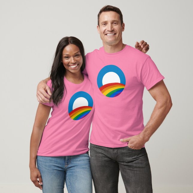 Obama Rainbow T-shirt (Unisex)