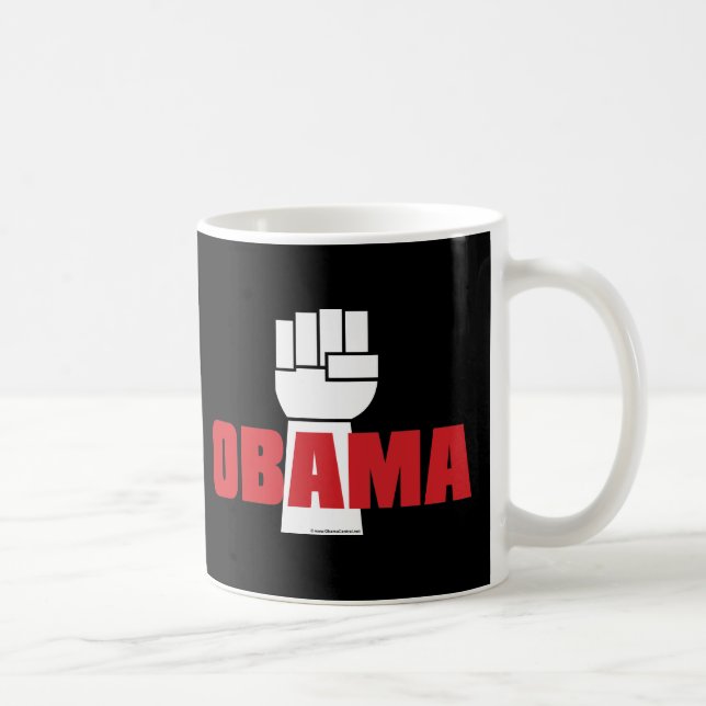 Obama rätt! kaffemugg (Höger)