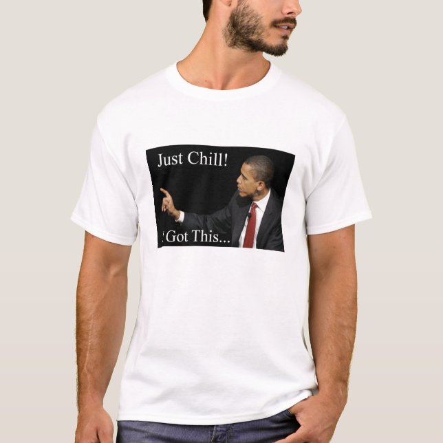Obama-Rättvis kylig T-tröja T Shirt (Framsida)