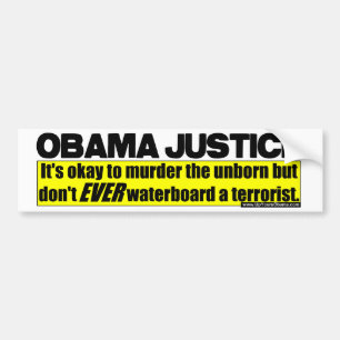 Obama rättvisa bildekal