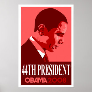Obama Red 44:e presidenten Poster 3