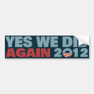 Obama Reelected 2012 Bildekal