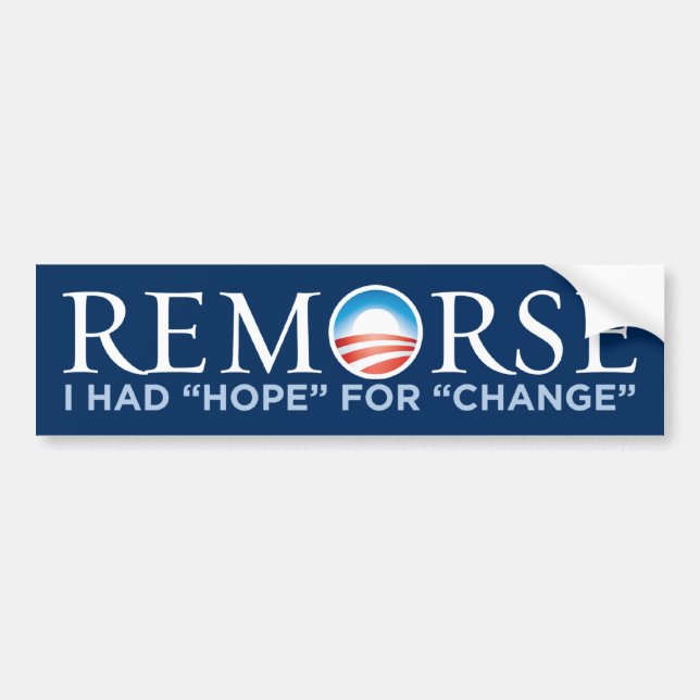 Obama - Remorsebildekal Bildekal (Framsidan)
