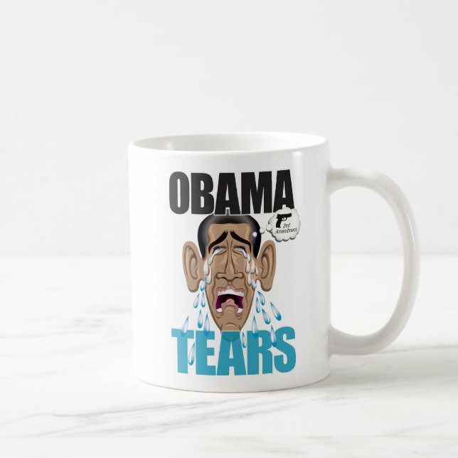 Obama river den 11 uns klassikermuggen kaffemugg (Höger)