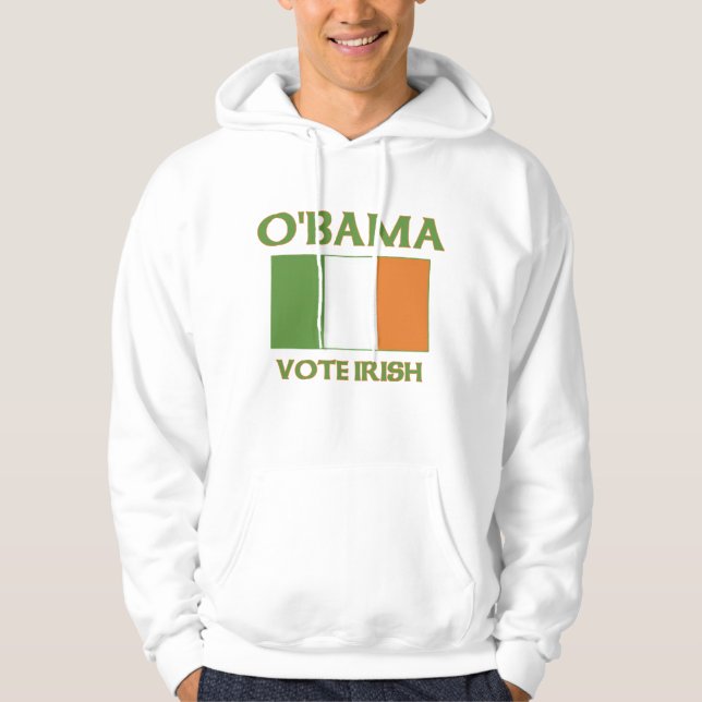 Obama röstar irländare munkjacka (Framsida)