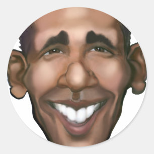 Obama Runt Klistermärke