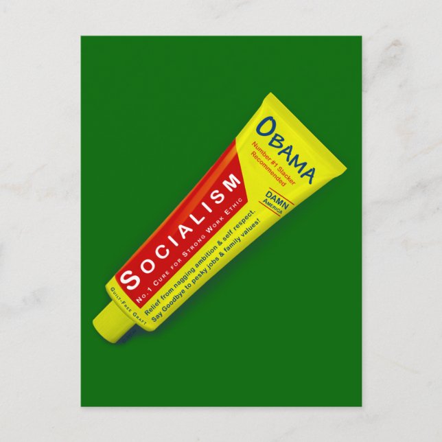 Obama Salve Vykort (Framsida)