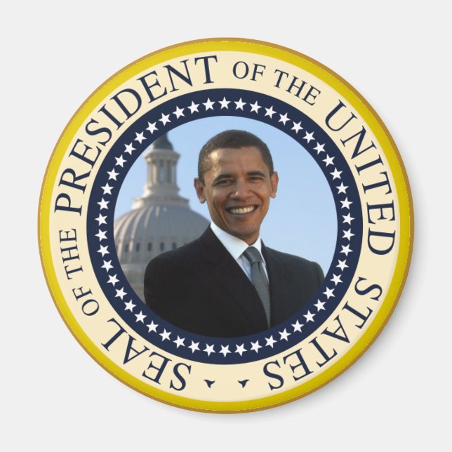 Obama Seal Blue Magnet (Framsidan)