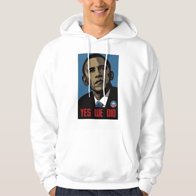 Obama segerskjorta sweatshirt (Framsida)