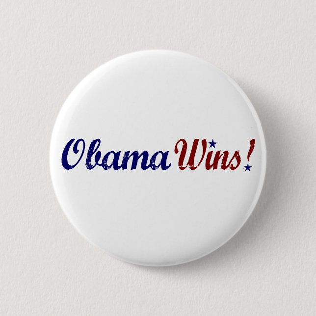 Obama segrar 2008 knapp (Framsida)