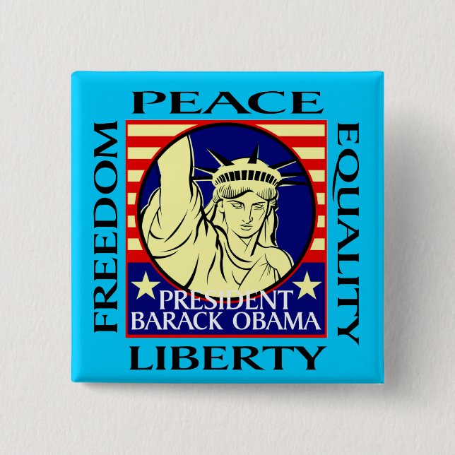 OBAMA SEGRAR! KNAPP (Framsida)