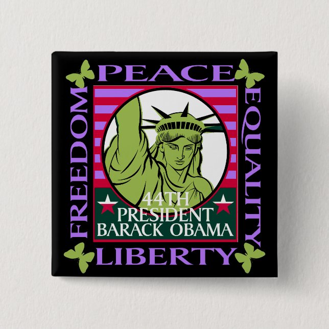 OBAMA SEGRAR! KNAPP (Framsida)