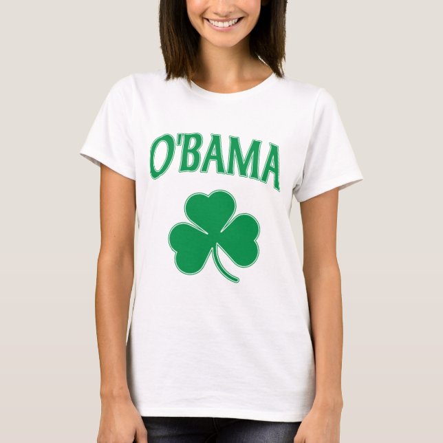 Obama Shamrock T-shirt (Framsida)