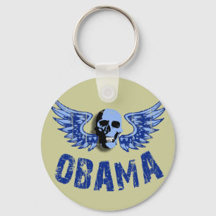 Obama skalledesign nyckelring