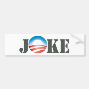 Obama = skämt bildekal