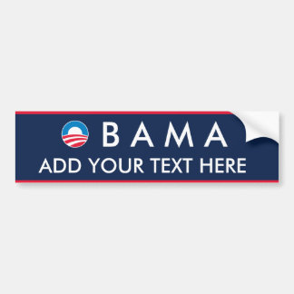 Obama: Skapa ditt eget Bildekal