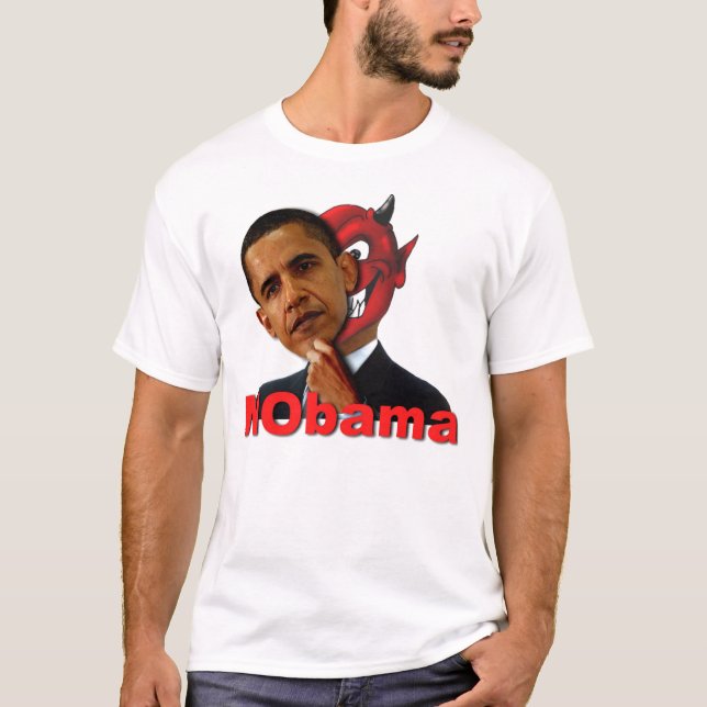Obama-Skjorta-zazzle T-shirt (Framsida)