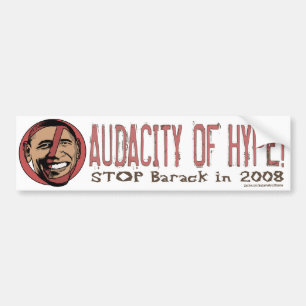 Obama skrämmer mig bildekalet bildekal