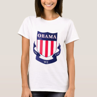 Obama skyddar "oss kan ja" kvinna T-tröja Tee Shirt