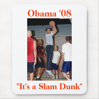 Obama slam dunk musmatta