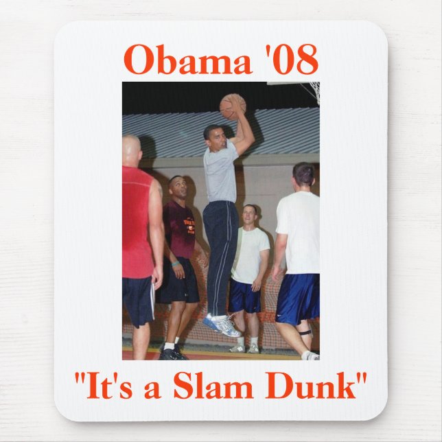 Obama slam dunk musmatta (Framsidan)