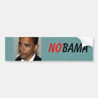 obama_smoking1 INTE, BAMA Bildekal