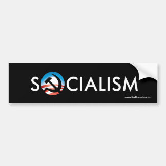Obama Socialismhopp bultar klistermärken