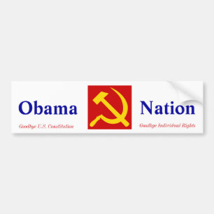 Obama socialist bildekal
