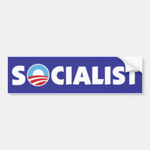 Obama socialist bildekal