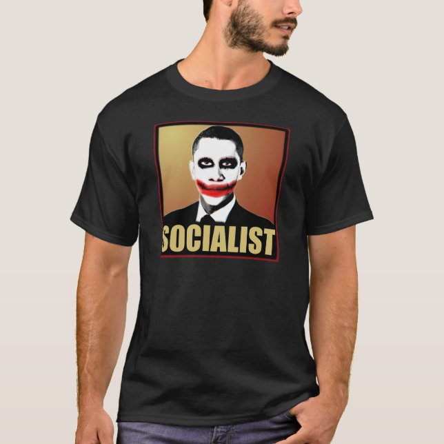 Obama socialist t shirt (Framsida)