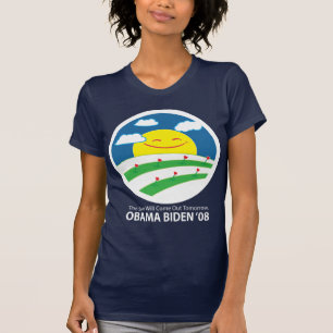 Obama solen ska kommer ut T-tröja Tee Shirt