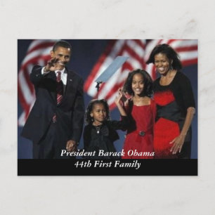 Obama Souvenir Postcard Vykort
