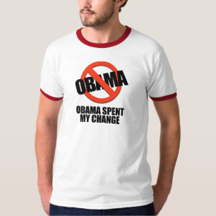 OBAMA SPENDERADE MIN ÄNDRING T-SHIRT