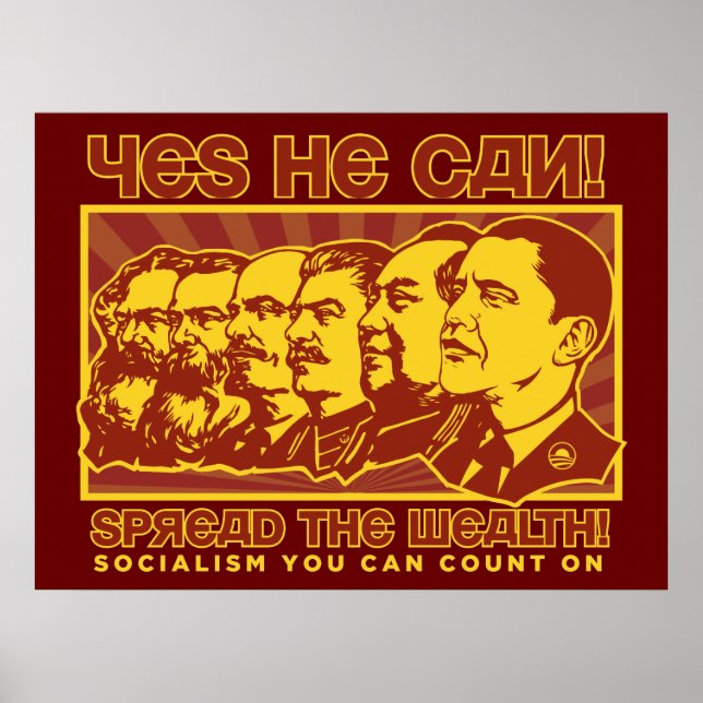 Obama Spridde ut Poster av rikedomen (Framsidan)