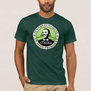 Obama St Patrick dag Tee