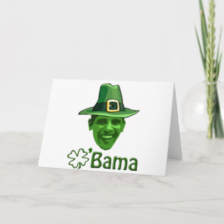 Obama st patricks day kort