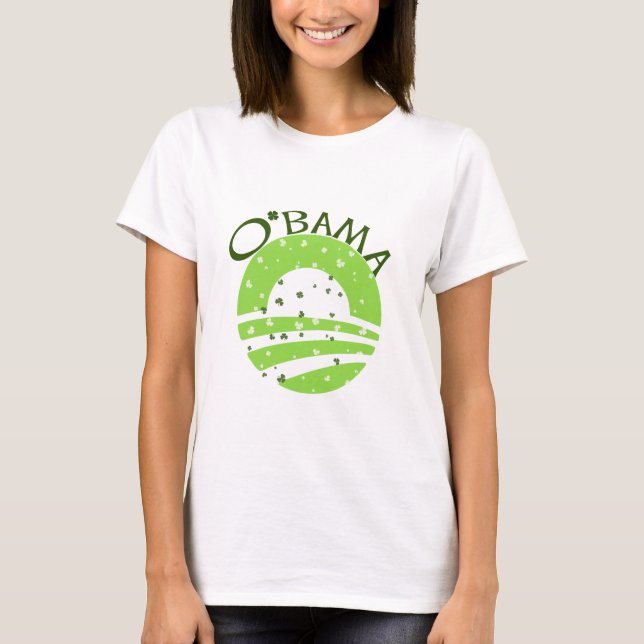 Obama st patricks day t shirt (Framsida)