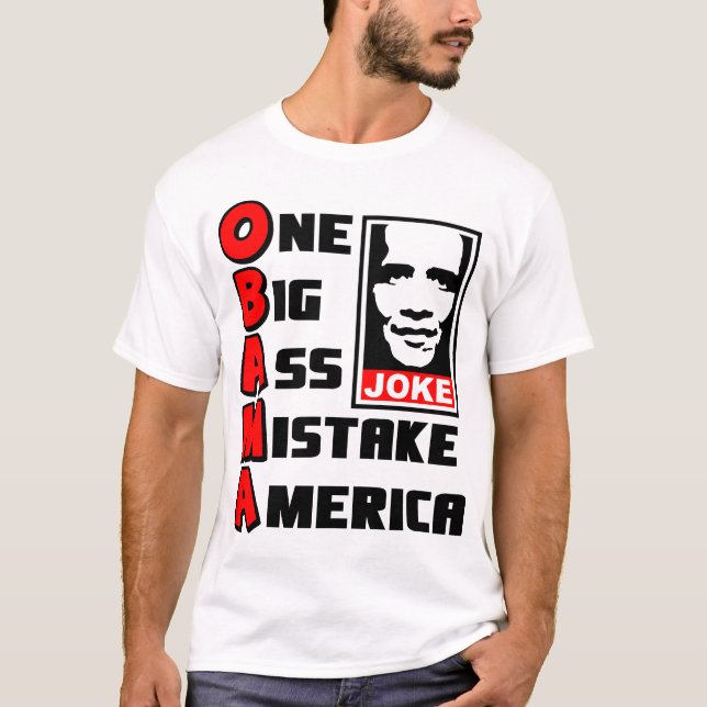 OBAMA: Stor man missförstår T-shirt (Framsida)
