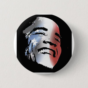 Obama StStripe 3black Knapp