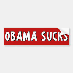 Obama suger bildekal