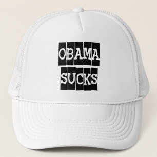 Obama suger truckerkeps