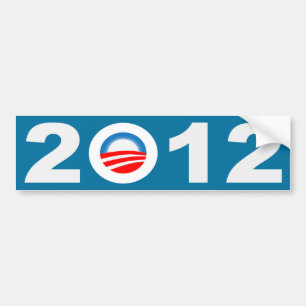 Obama symbolsbildekal 2012 bildekal