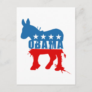 Obama T-shirt Vykort