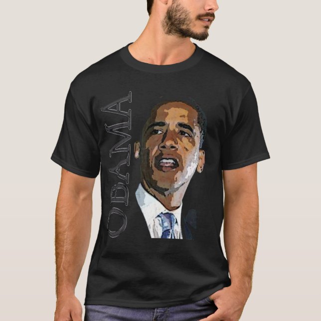 Obama t skjorta tröja (Framsida)